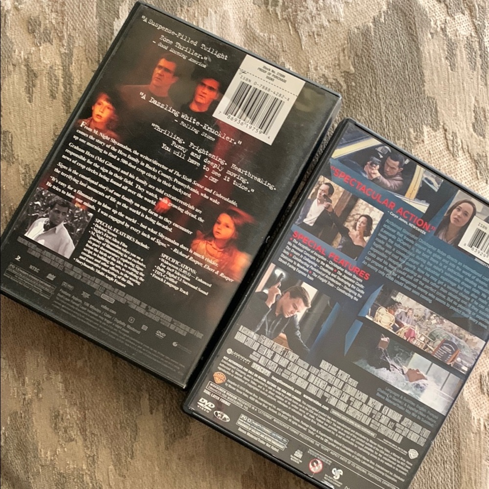 Inception and Signs DVD Set - Picture 4 of 4